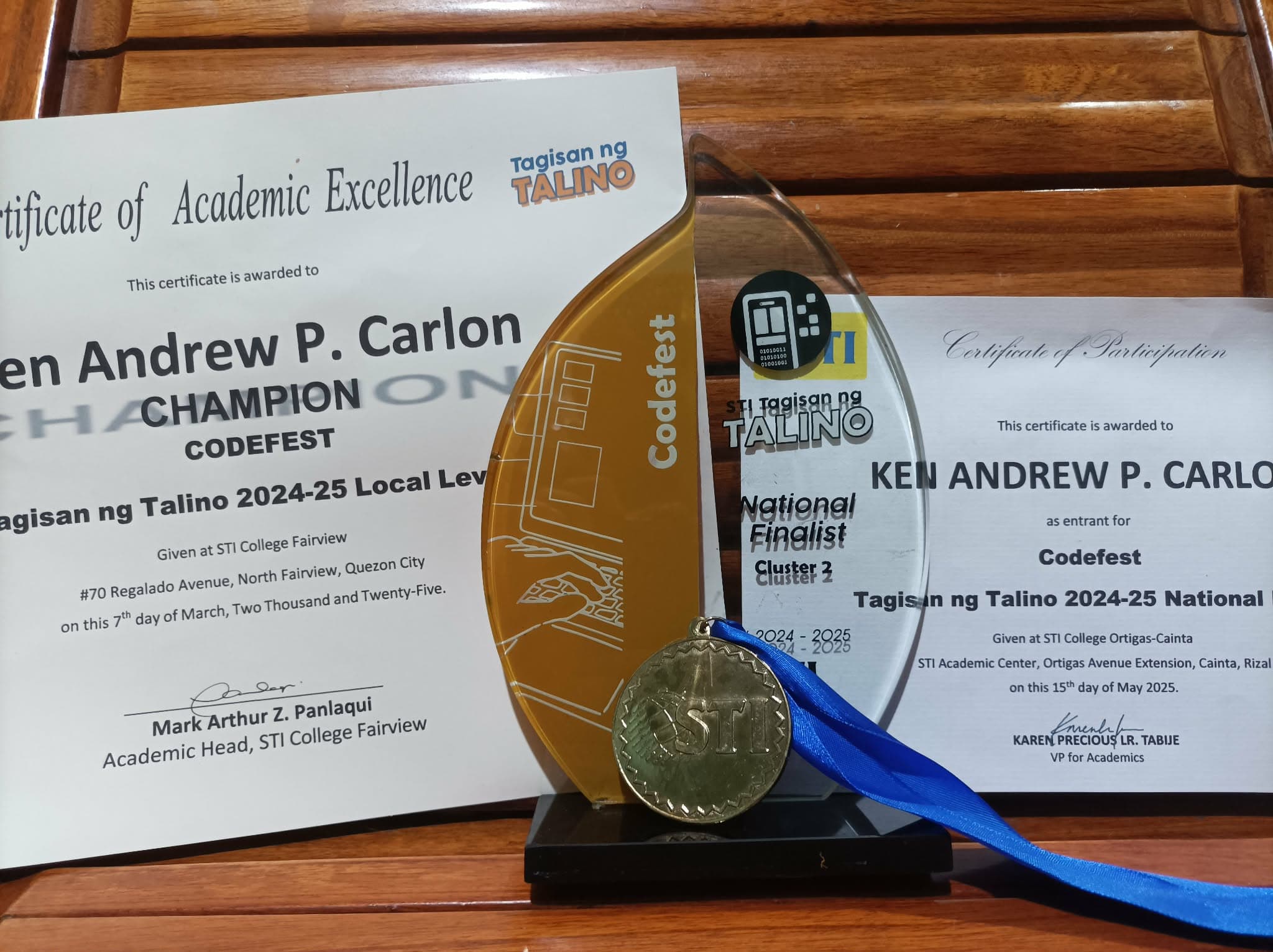 2024-2025 Achievement