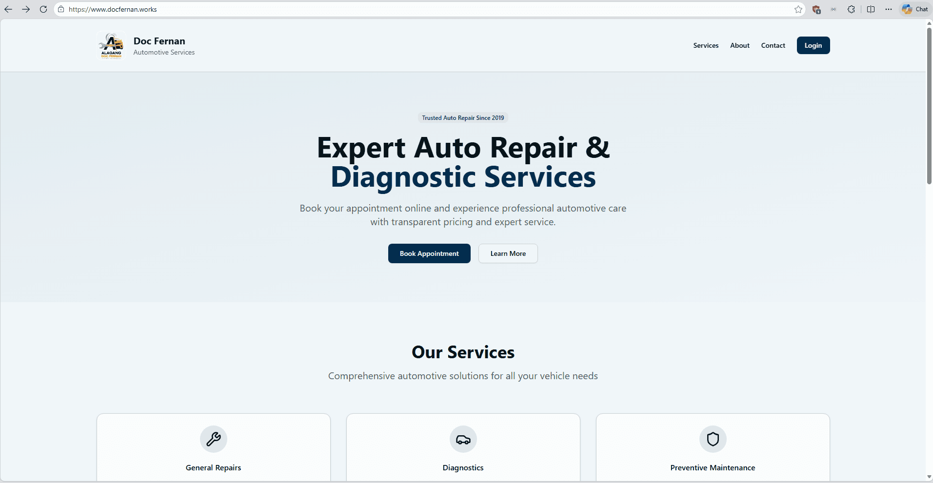 Doc Fernan Online Appointment and Services